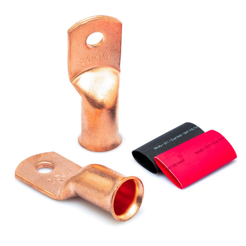 Wirefy copper lugs_1/4&2/0 Gauge