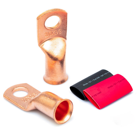 Wirefy copper lugs_3/8&2/0 Gauge