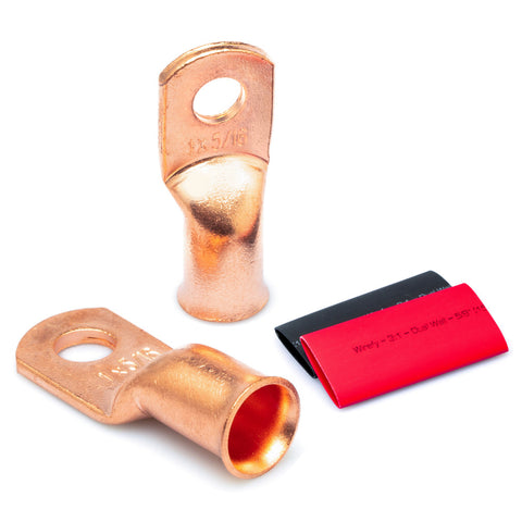 Wirefy copper lugs_5/16&1 Gauge