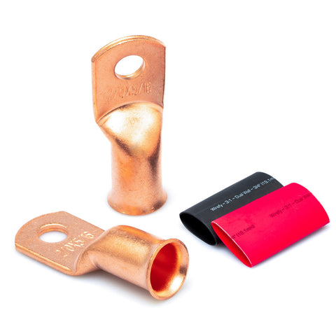 Wirefy copper lugs_5/16&2/0 Gauge