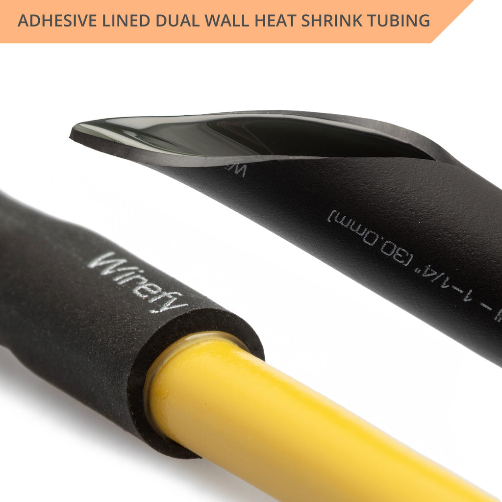 Heat Shrink Tubing Roll - Black – Wirefyshop