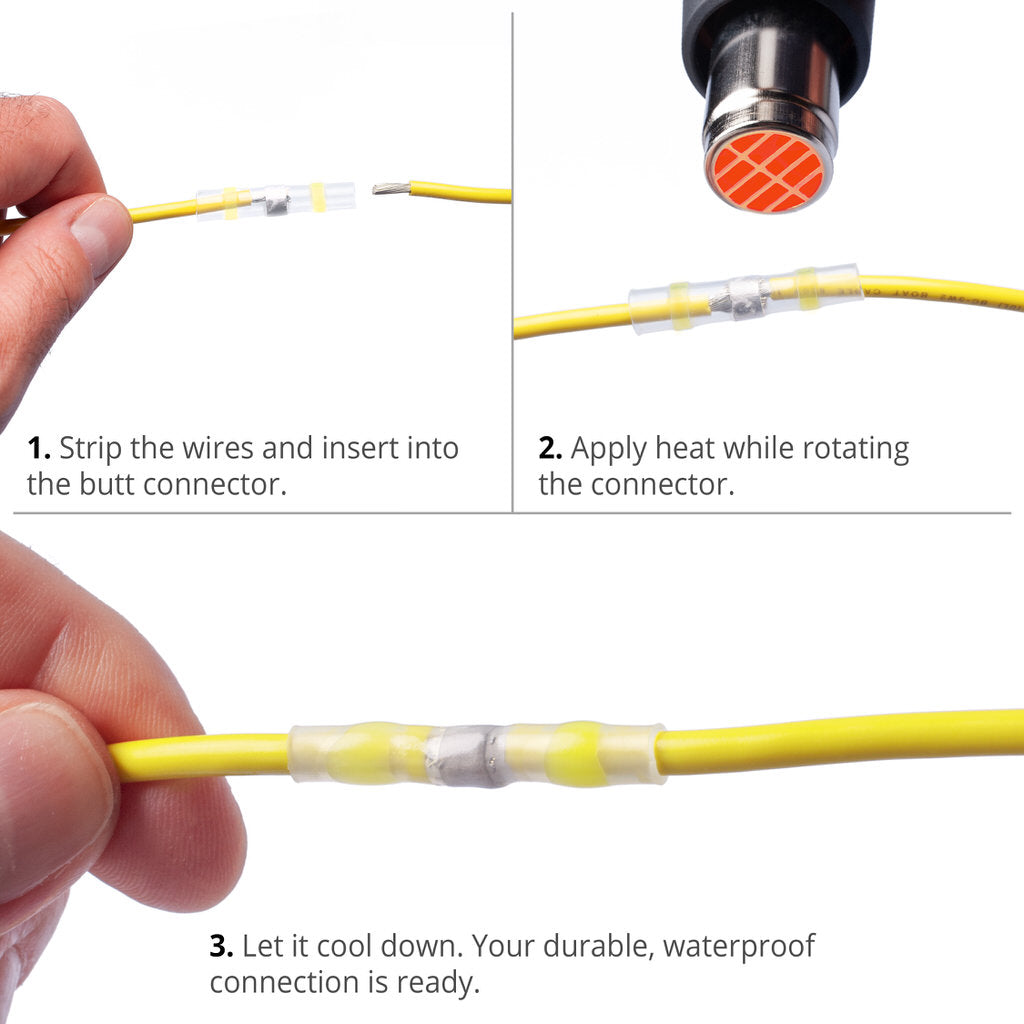 Waterproof Solder Wire Connector Kit - Waterproof Connectors