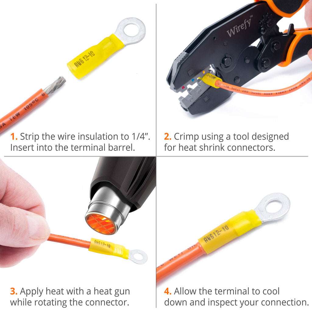 14 gauge wire connectors t tap electrical solderless automotive butt splice